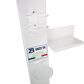 Dispenser stand column for sanitizing gel